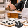 2 Pcs Tortilla Shell Maker, 6" Non-Stick Carbon Steel Fluted