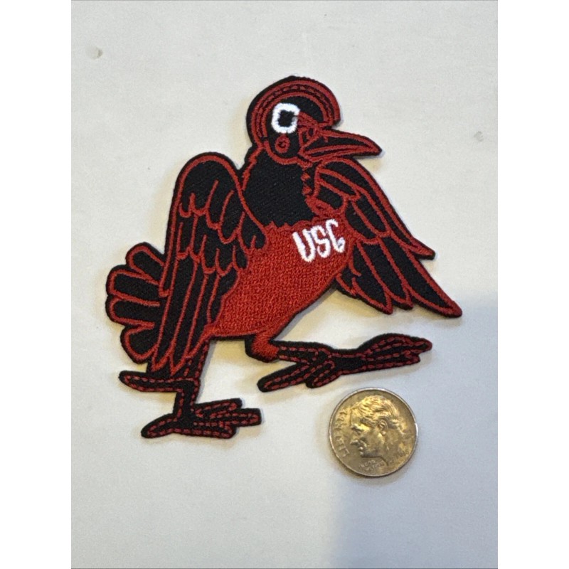 USC South Carolina Gamecocks Vintage Embroidered Iron On Patch 3”