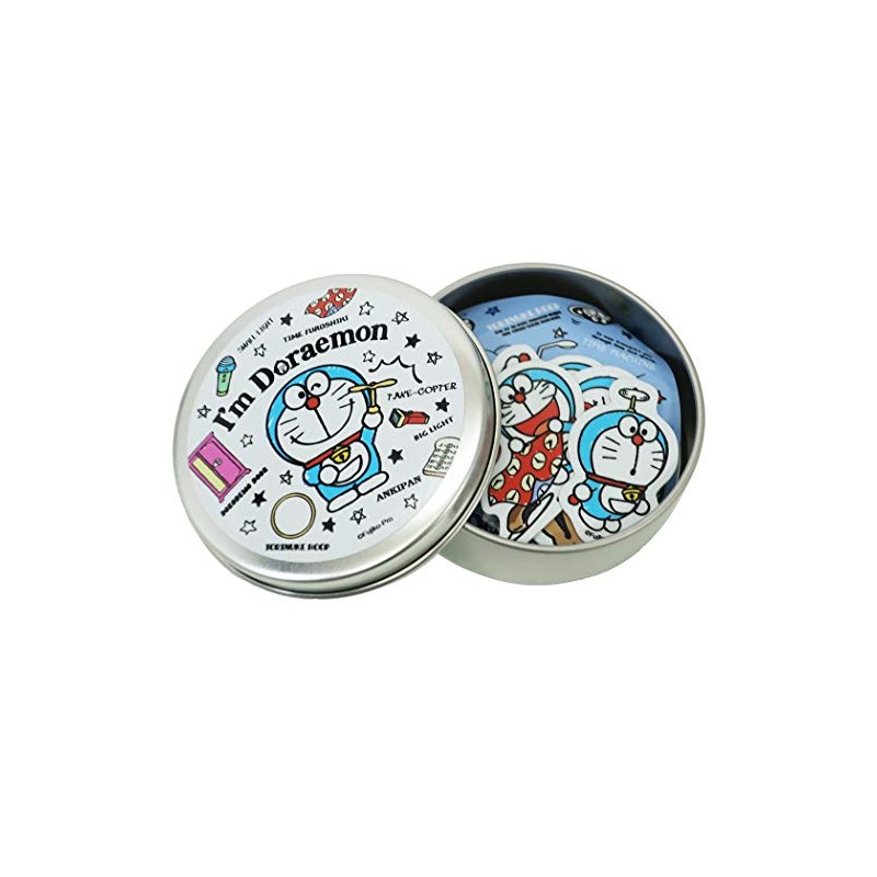 Doraemon [Mini Sticker in Can] Flake Sticker / LCC-010 Sanrio