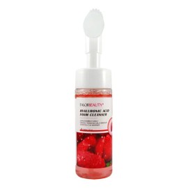 Espuma Facial Favorbeauty Fresa Con Cepillo Silicona Tipos Piel Noche