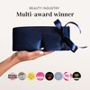 DROWSY Silk Sleep Mask. Face-Hugging, Padded Silk Cocoon for Luxury