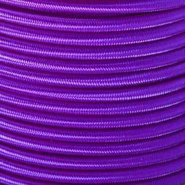 West Coast Paracord Marine Grade Shock Cord 1/4-inch - Lengths up to 1000 feet - Made in USA (25 Feet, Bright Purple)