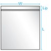10" x 12" x 2 mil Clear Plastic Reclosable Bags