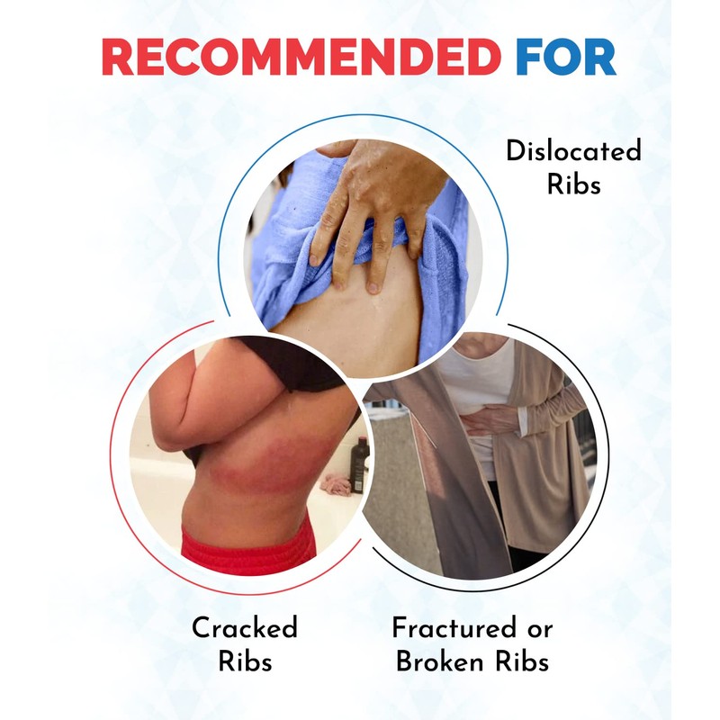 ITA-MED Breathable Elastic Rib Brace, Best Rib Belt for Women,