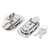 sourcingmap Suitcase Briefcase 65mm Length Metal Toggle Latch Hasp Lock