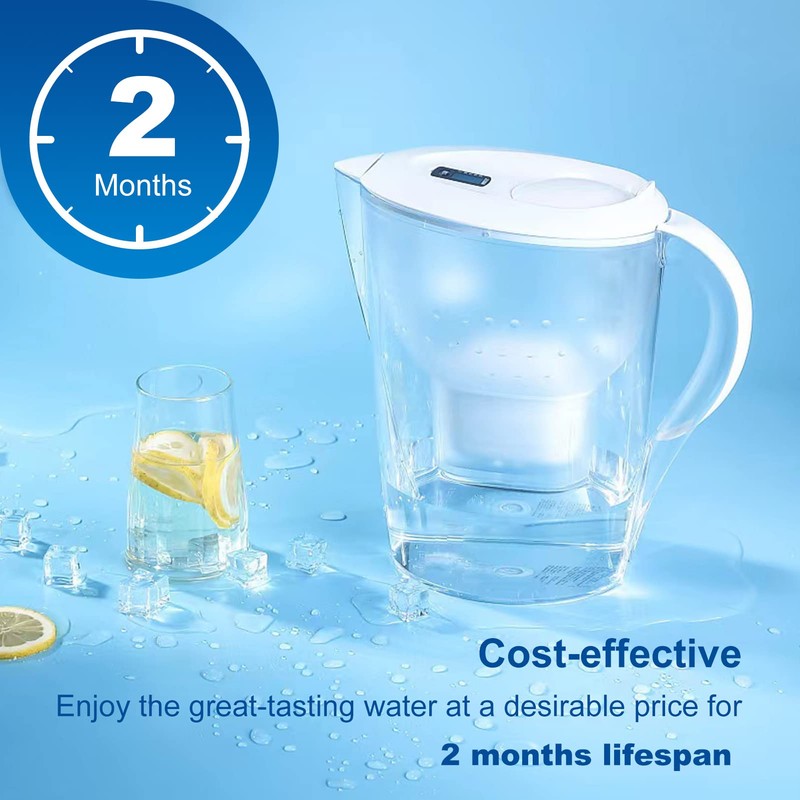 3 Pack Water Filter for All Brita Maxtra,Maxtra+,Mavea Jug Refills