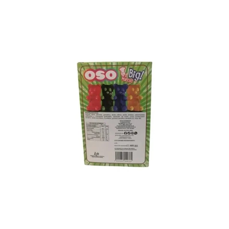 Oso De Gomita Gigante Big Marcus Limon