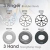 Hand Exerciser Set 10 Pack Finger Exerciser Grip Trainer Pair