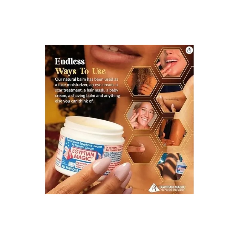 Egyptian Magic Crema Natural Multiusos 2 Oz (59.15 Ml) Mixta