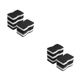 OHPHCALL 2sets Black Dish Wash Sponge Kitchen Cleaning Sponge Pad Dishwashing Pad Cleaning for Dishes 5pcs*2