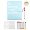 100 Envelope Money Saving Challenge Budget Binder with Cash Envelopes
