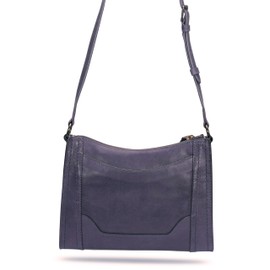 Frye Women's Melissa Zip Crossbody Bag, Stylish Handbag with Adjustable Strap & Pockets