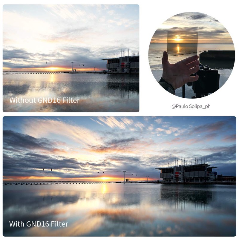 Reverse GND16 Filter, K&F Concept Reverse Graduated Neutral Density Filter