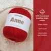CIRCULO Anne 100% Mercerized Cotton Yarn, 6 oz, Citrus Green