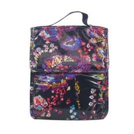 Vera Bradley Midnight Wildflowers Lunch Sack