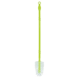 Azuma KT676 Cup Washing Brush, For Water Bottles, Total Length 14.4 inches (36.5 cm), 360 Degree Flocking, Fine Mouth Washing, Green