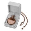 Eichmüller Savonnette Copper Quartz 45 mm Pocket Watch Hinged with