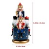 Cabilock Nutcracker Music Box 3 Wooden Nutcracker Soldier Toy Christmas