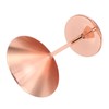 Stainless Steel Martini Glasses Fine Polish Rustproof Elegant Modern Martini