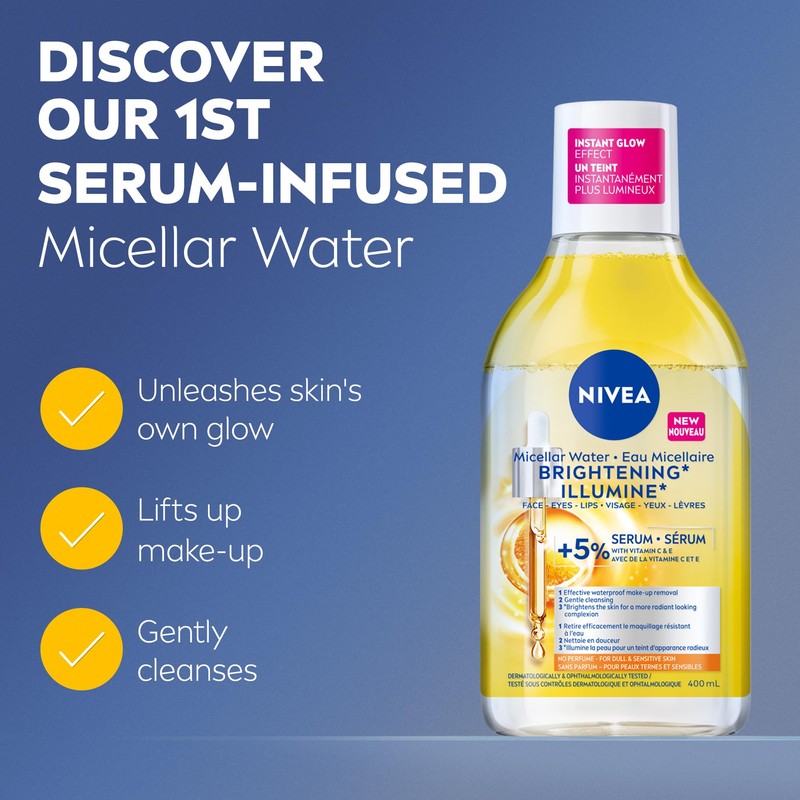 NIVEA SKIN BRIGHTENING MICELLAR WATER 400mL