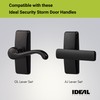 Ideal Security Model GLK Deadbolt for Storm and Screen Doors,