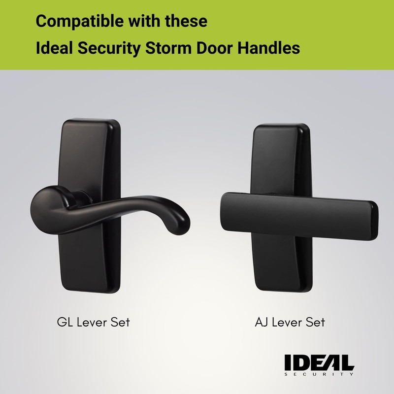 Ideal Security Model GLK Deadbolt for Storm and Screen Doors,