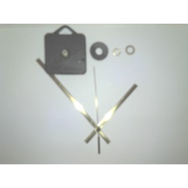 Ashleys workshop Quartz Clock Movement(Long Spindle) and hands set (Gold, 130mm hands)