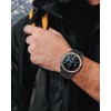 DAVILANE 22mm Leather Tactical Watch Band, Military Quick Fit Strap