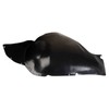 TRQ TRQ Front Left Forward Inner Fender Liner Black Drivers