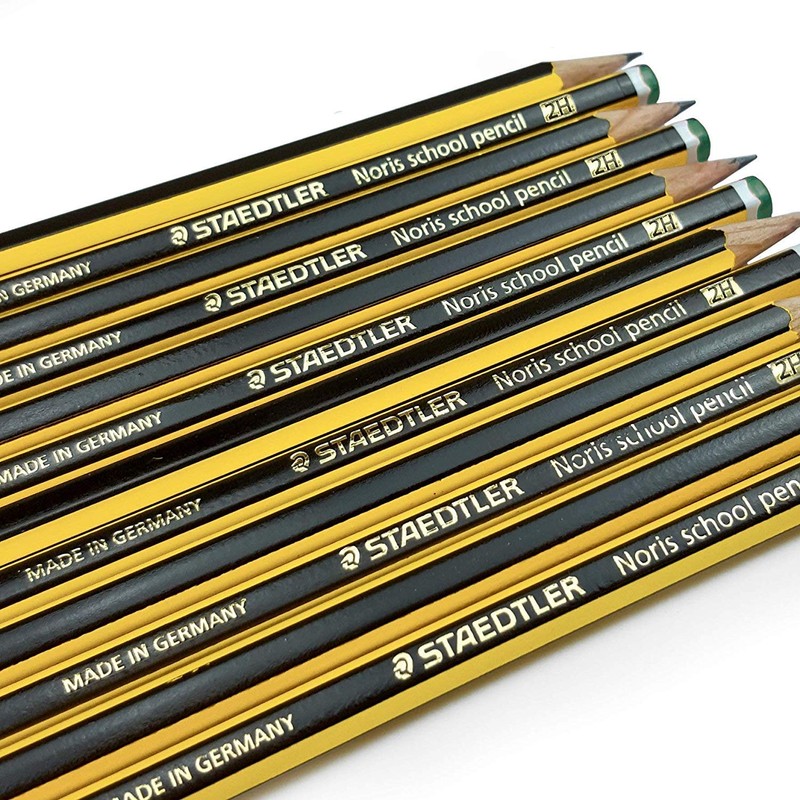 Staedtler Noris School Pencils 121 - 2H Grade [Pack of