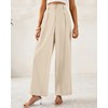 BTFBM Women Wide Leg Dress Pants 2025 High Waisted Button
