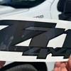 GOLD HOOK Replacement Decals Compatible with Chevy Silverado Z71 4x4