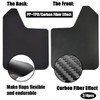 XUKEY 4pcs/Set Universal Carbon Fiber Effect Mudflaps for Car Pickup