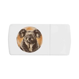 'Koala Portrait' Pill Box with Tablet Splitter (PI00034344)