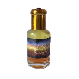 Peaceful Presence Anointing Oil 1/3 oz Bottle with Gold top