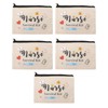 Nurse Survival Kit Bag, 5 Pieces Make Up Bag Cute