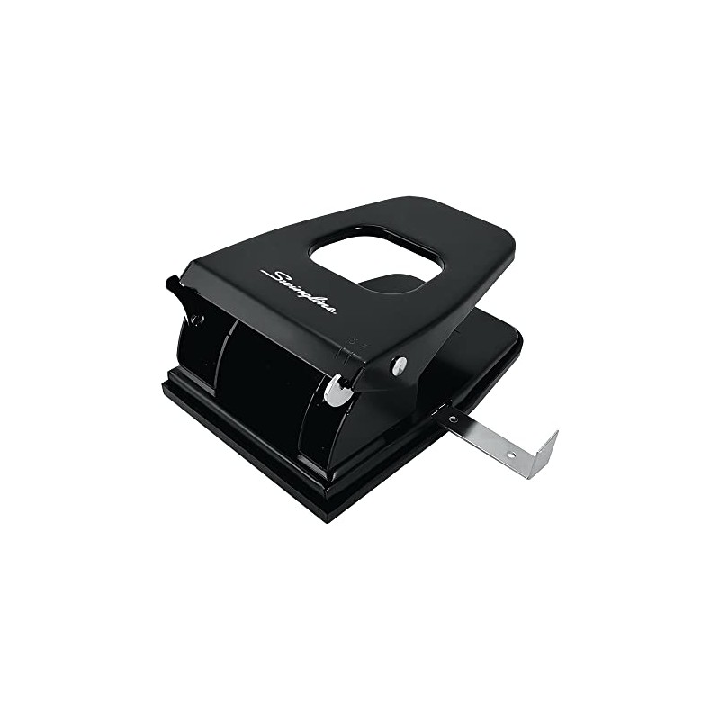 Swingline P2089 Perforadora Ajustable 7/8 cm, 2 Agujeros, Negro