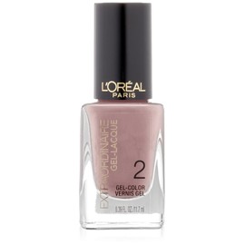 LOral Paris L'Oral Paris Extraordinaire Gel-Lacque 1-2-3 Nail Color, In With The Nude, 0.39 Fluid Ounce