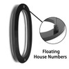 House Numbers for Outside 8 inch Floating Address Numbers for
