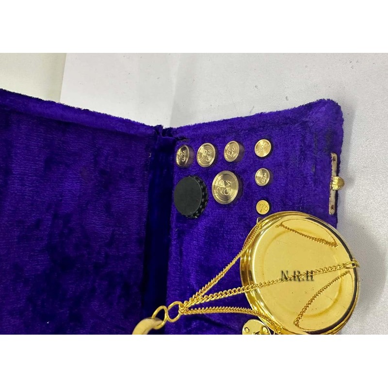 Old Traditional Goldsmith Weight Justice showpiece Brass Weighing Scale Balance