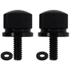 KOGUNXU 2 Pack Black Aluminum Alloy Seat Bolt Screw Fit