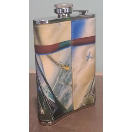 Iron Maiden: Aces High custom made  8 oz flask  NEW