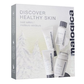 Dermalogica Discover Healthy Skin Kit, Polishes, Cleanses, Moisturisers, Precleanse 30ml, Special Cleansing Gel 15ml, Daily Microfoliant 13g, Skin Smoothing Cream 15ml , for All Skin Types