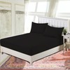 R&Z Plain Luxury Polycotton Fitted Sheet Single, Double, King, Super