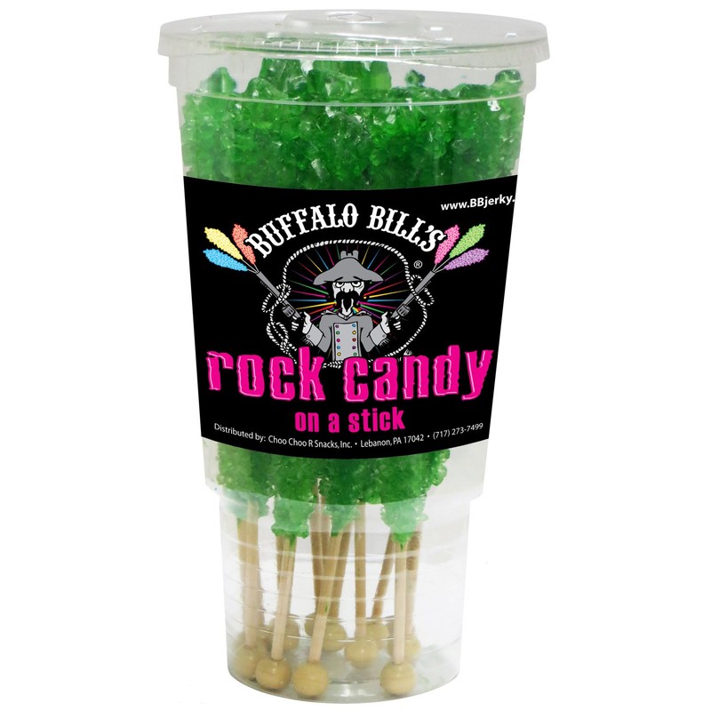 Buffalo Bills Apple (Dark Green) Rock Candy On A Stick