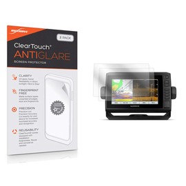 BoxWave Screen Protector Compatible with Garmin echoMAP UHD 73cv - ClearTouch Anti-Glare (2-Pack), Anti-Fingerprint Matte Film Skin for Garmin echoMAP UHD 73cv