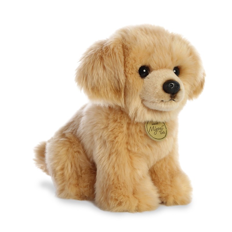 Aurora - Miyoni - 11" Golden Retriever Pup, Tan