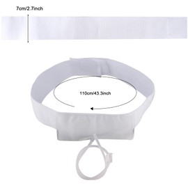 43 Inch Urine Storage Belt with Catheter, Concealed Collector Kit with 20 Temperature Strips, Portable Urine Test Bags for Men Used for Hospitals, Emergency and Travel