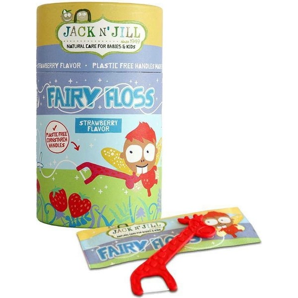 Jack N Jill Fairy Floss Picks, 30 Pcs