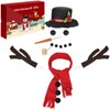 Colovis 16Pcs Snowman Decorating Kit, Snowman Making Kit Winter Party